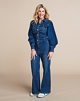 Indigo Denim Jumpsuit