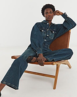 Indigo Denim Jumpsuit