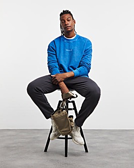 Tommy Jeans Classic Crew Neck Sweatshirt Cobalt