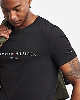 Tommy Hilfiger Classic Logo Black T-shirt