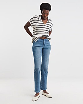 Magisculpt Light Blue Straight Leg Jeans