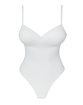 MAGIC Bodyfashion Light Control Soft Cotton Thong Body White