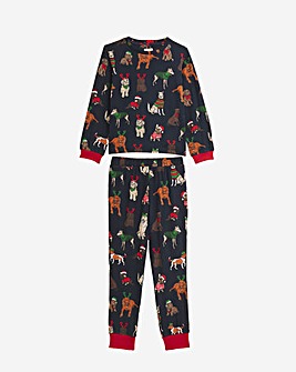 Chelsea Peers Jersey Dogs Crew Kids Pyjama Set - Family Pyjamas