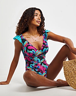 Joe Browns Floral Print Non Wired Swimsuit