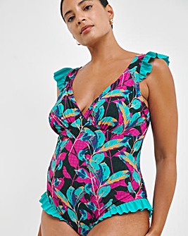 Joe Browns Floral Print Non Wired Swimsuit