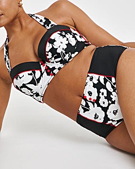 Joe Browns Mono Print Bikini Brief