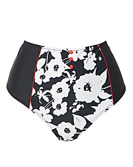 Joe Browns Mono Print Bikini Brief