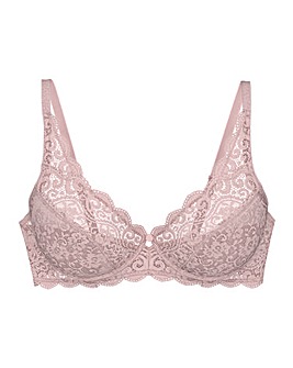 Triumph Amourette Full Cup Wired Bra Mauve Rose