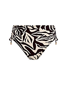 Fantasie Aruba Nights Full Bikini Brief Black/Cream