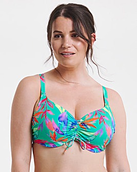 Elomi Toyama Tides Adjustable Wired Bikini Top Jade