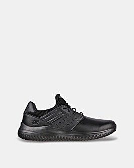 Skechers Leather Delson 3.0 Ezra Trainer
