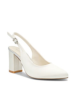 Paradox London Alston High Block Heel Courts