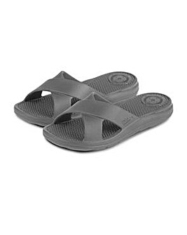 totes Ladies Solbounce Cross Sliders