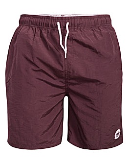 D555 Yarrow Full Length Swim Short Burgundy