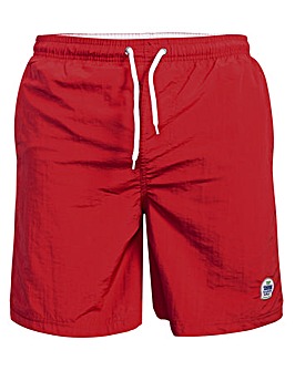 D555 Yarrow Full Length Swim Short Red