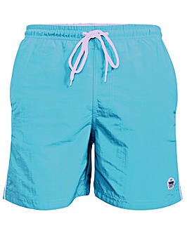 D555 Yarrow Full Length Swim Short Blue