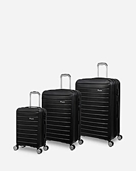 IT Luggage Legion 3 Piece Hardshell Suitcase Set with TSA Lock