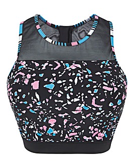 Sports Swim Racer Crop Vest