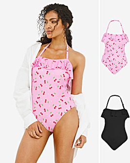 Value 2 Pack Bandeau Swimsuits