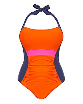 Sports Halter Neck Swimsuit