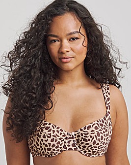 Figleaves Serengeti Underwired Bikini Top