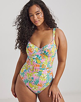 Figleaves Miami Underwired Balcony Swimsuit