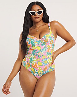 Figleaves Miami Underwired Balcony Swimsuit