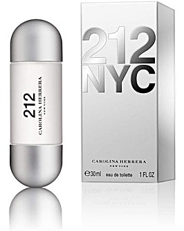 212 NYC ladies edt spray 30ml