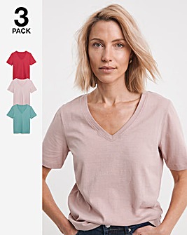 3 Pack The V Neck T-Shirts