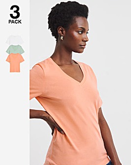 3 Pack The V Neck T-shirts