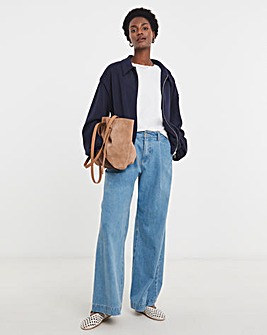 Anthology Bubble Hem Pocket Detail Jacket