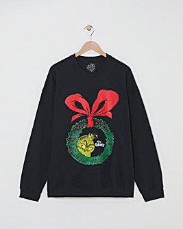Grinch Christmas License Sweatshirt