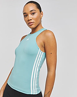 adidas Train Essentials 3 Stripe Tank