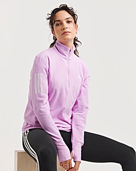 adidas Own The Run Running 1/2 Zip