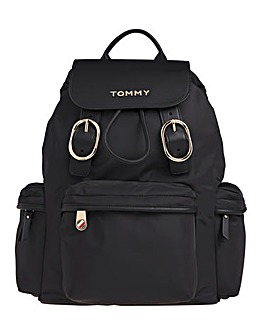 tommy hilfiger daly flap backpack