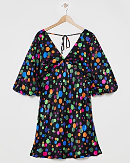Nobody's Child Sierra Disco Spot Mini Dress