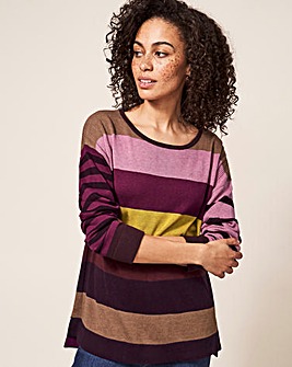 White Stuff Olivia Stripe Jumper