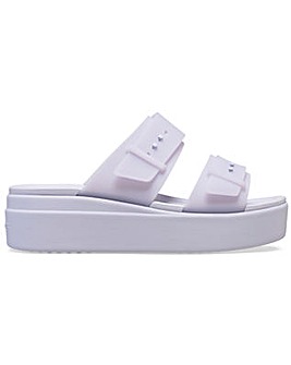 Crocs Brooklyn Buckle Low Wedge