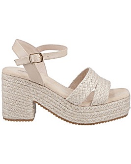 Hush Puppies Jamelia Espadrille Heel Sandal