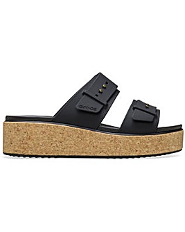 Crocs Brooklyn Buckle Low Wedge