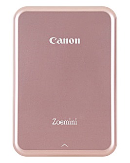 Canon Zoemini Slim Body Pocket Sized Photo Printer Rose Gold inc 30 Prints