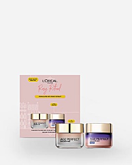 L'Oreal Paris Rosy Rituals Age Perfect Rosy Glow Routine Giftset