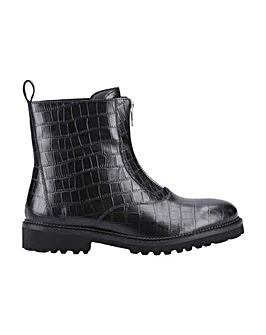 Hush Puppies Gena Front Zip Ankle Boot