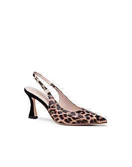 Paradox London Chantelle Slingback Stiletto Heels