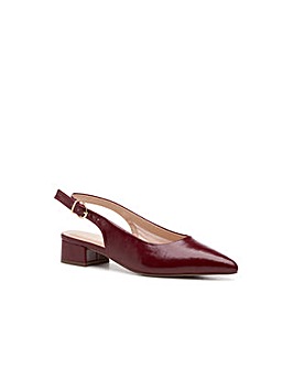 Paradox London Fiorenza Wide Fit Low Block Heels