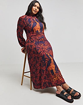 Joe Browns Giraffe Print Jersey Maxi Dress