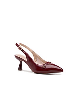 Paradox London Florentine Wide Fit Slingback Heel