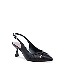 Paradox London Fairmont Wide Fit Slingback Heels