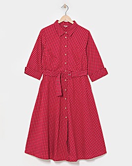 Joe Browns The Erin Midi Shirt Dress