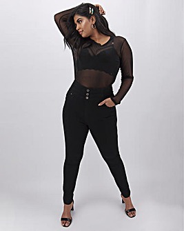 simply be pixie wide leg jeans